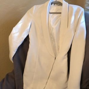 Tobi white suit dress